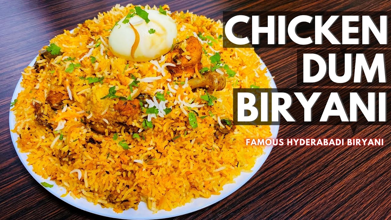 Chicken Dum Biryani | Make Famous Hyderabadi Biryani At Home | Shashi's Kitchen Recipe