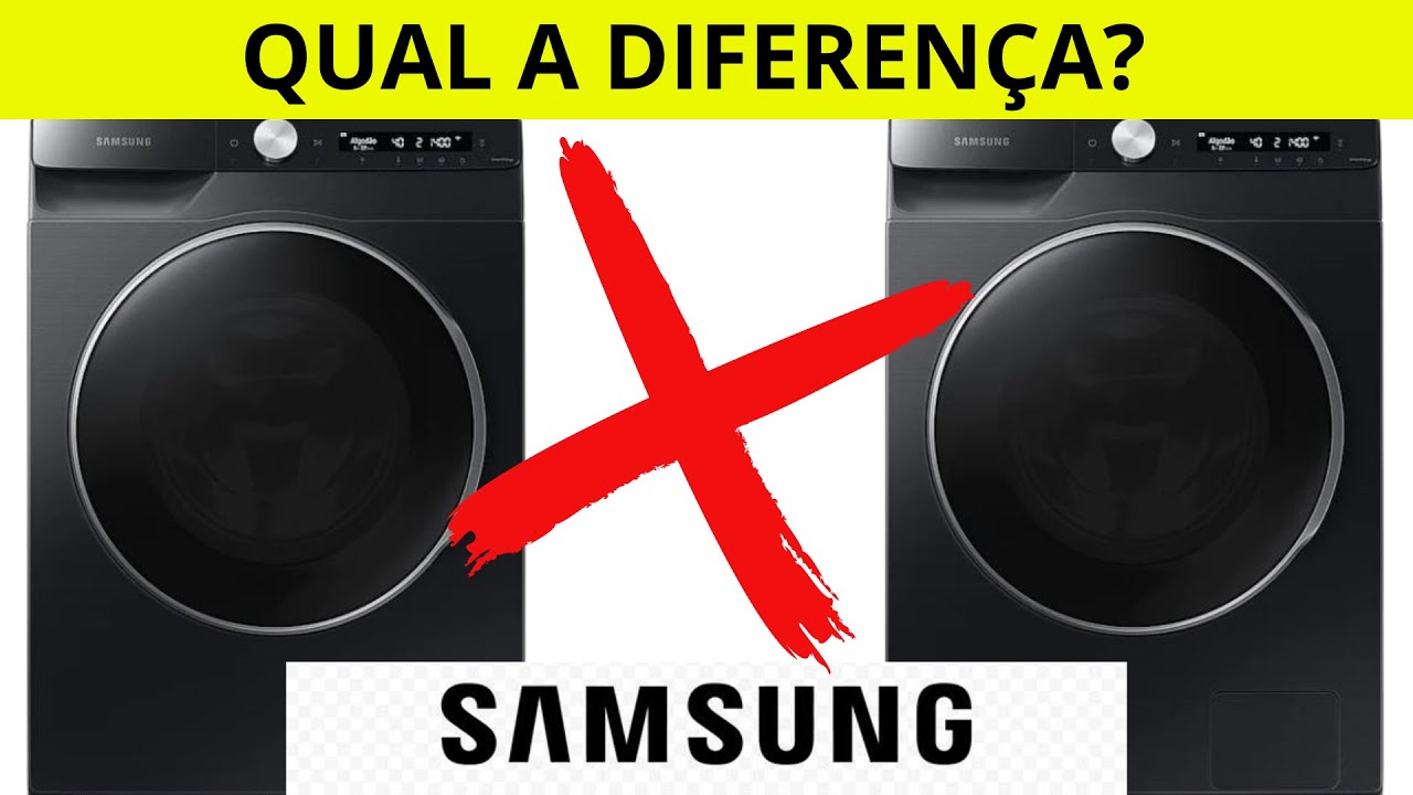 LAVA E SECA SAMSUNG WD13T E  SAMSUNG WD11T - QUAL A DIFERENÇA?