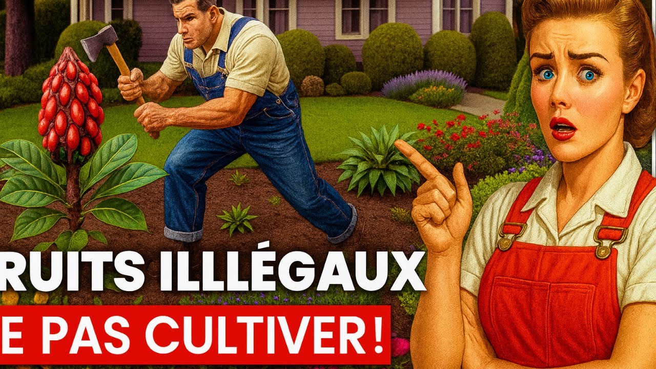 15 FRUITS ILLÉGALES que vous ne pouvez pas cultiver dans les jardins en France