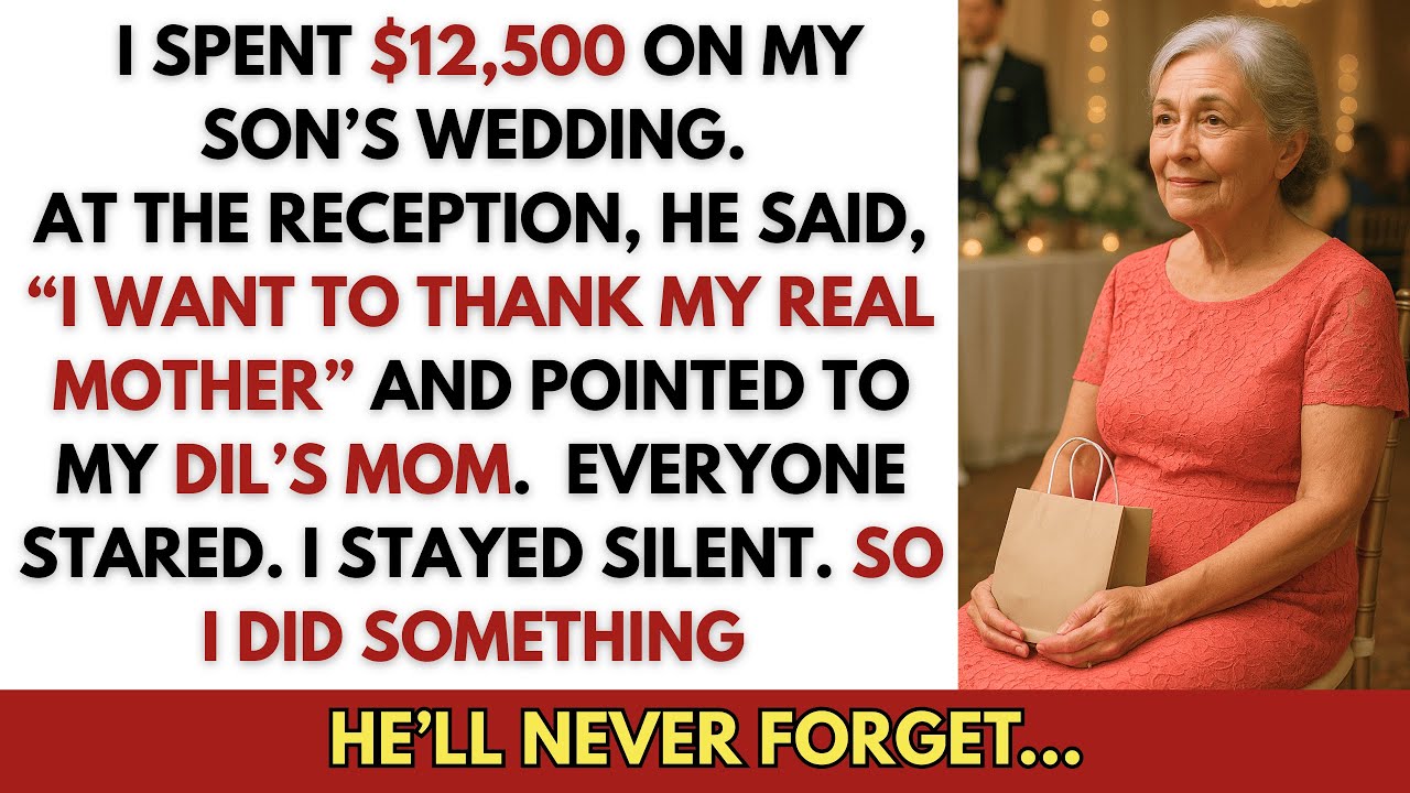 I Spent $12,500 On My Son’s Wedding — What He Did Next Will Leave You Speechless…