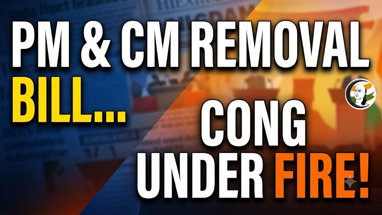 PM & CM Removal Bill&hellip; Cong Under Fire!#Modi#Amith Shaw#BJP
