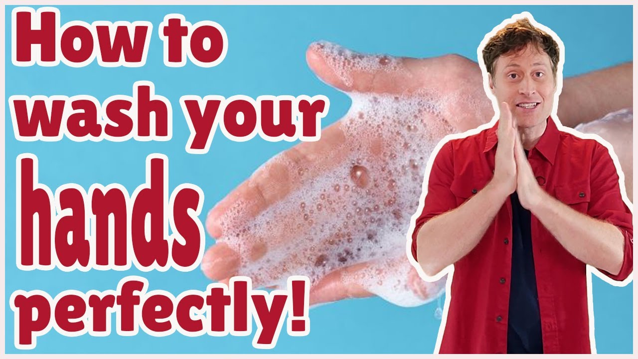 Wash your hands perfectly -  a song for kids and adults