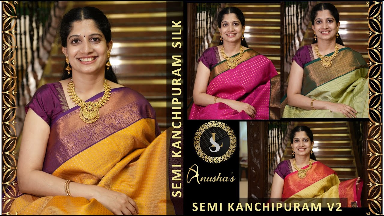 SEMI KANJIVARAM SILK | FESTIVAL COLLECTION 3 | SILVERLINES