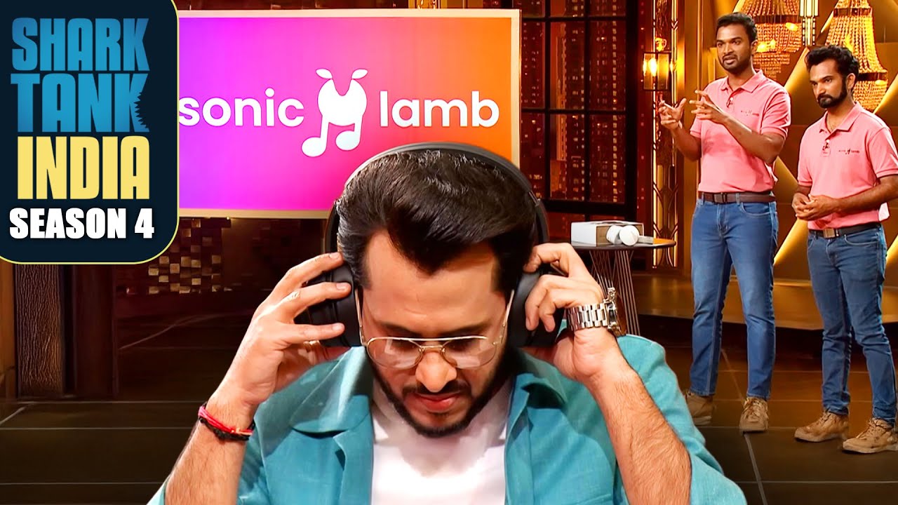 क्या ये headphones 'boAt' speakers से भी बेहतर हैं? | Shark Tank India S4 | Male Entrepreneurs