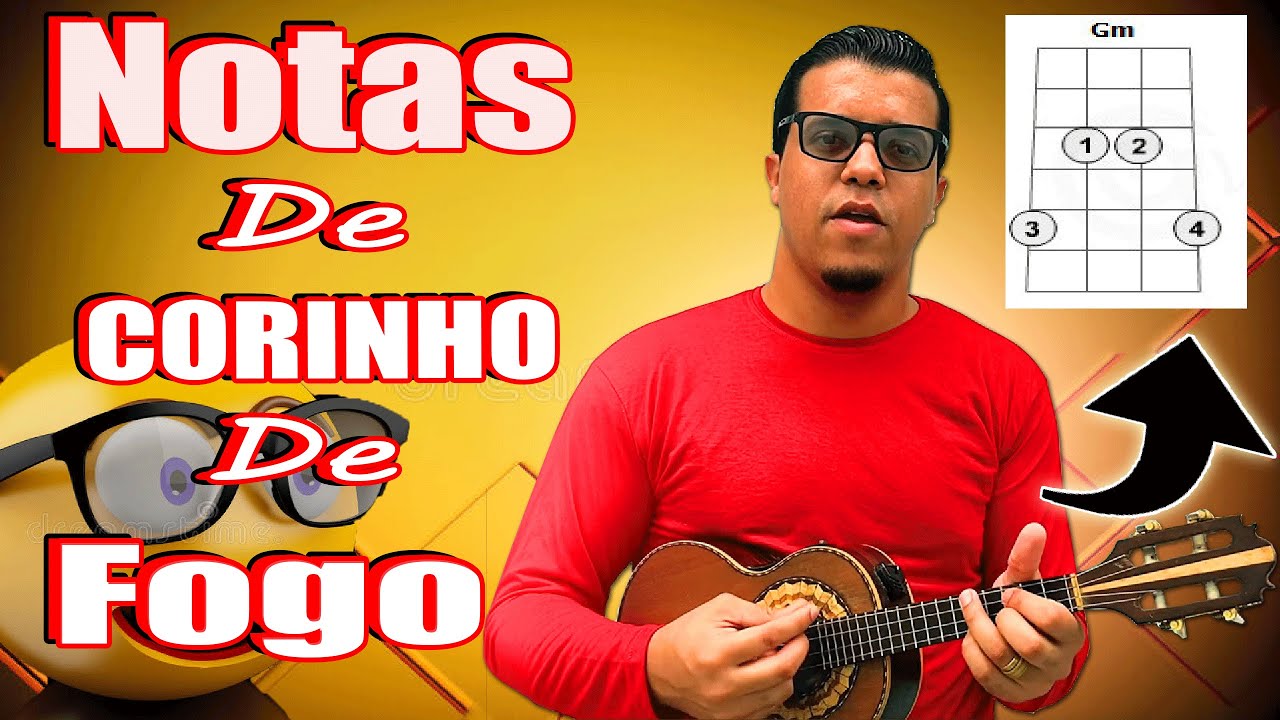 🎶 COMO TOCAR CORINHO DE FOGO NO CAVAQUINHO [ SOL MENOR E LA MENOR ] - ULTIMO VIDEO DO ANO!!