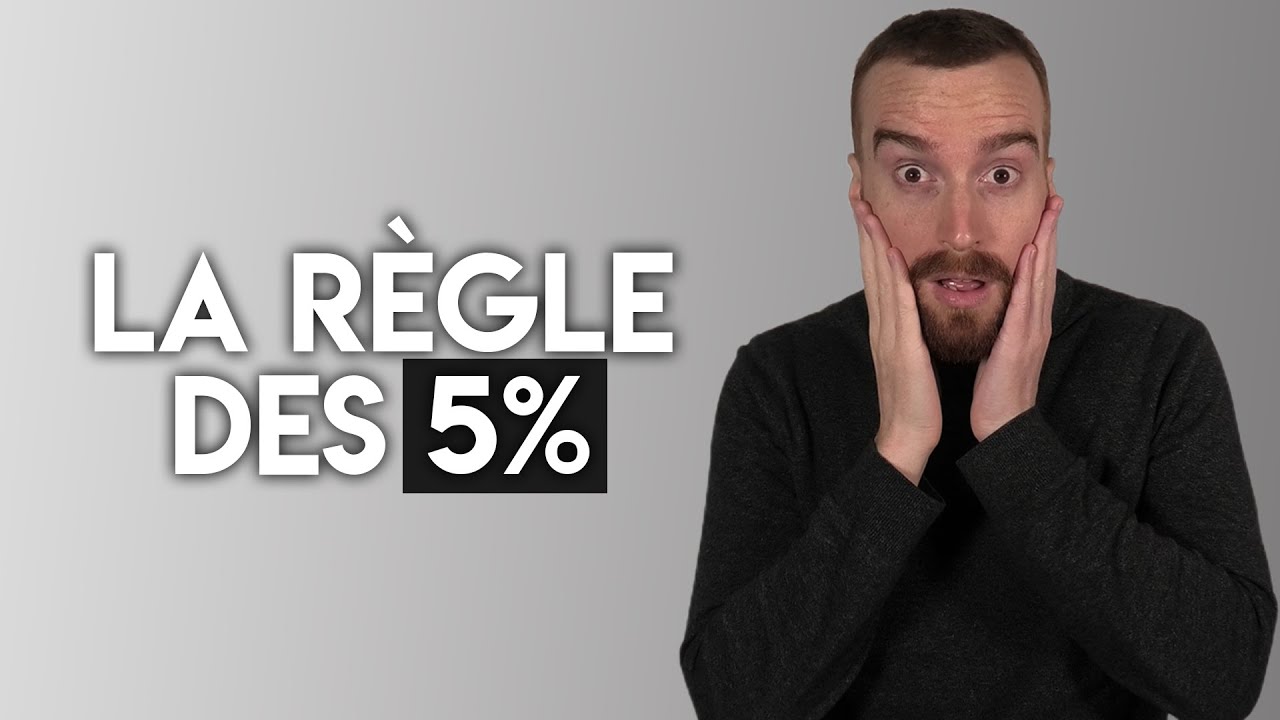 Prendre Sa Retraite : La Nouvelle R&egrave;gle Des 5% ! (Et Mon Portefeuille Type Pour La Retraite)