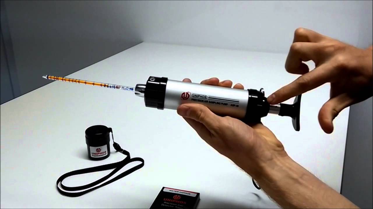 UNIPHOS™ Detector Tubes - ASP-40 Pump Instruction Video