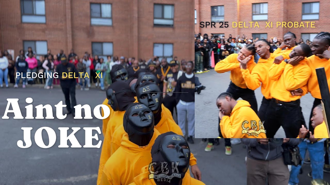 Central State University ALPHA PHI ALPHA INFAMOUS DELTA XI Spr 25 Probate
