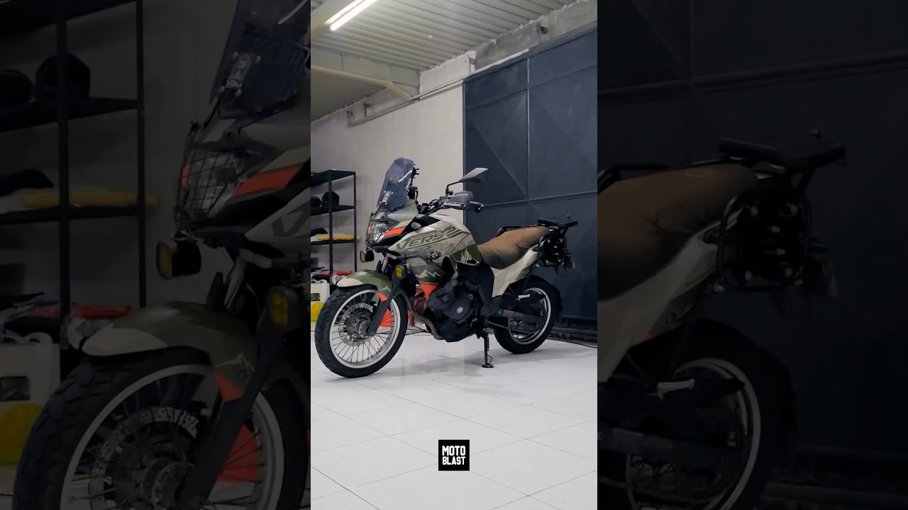 KAWASAKI VERSYSX 250 TOPOGRAPHIC FULLBODY WRAPP‼️‼️🔥🔥🔥