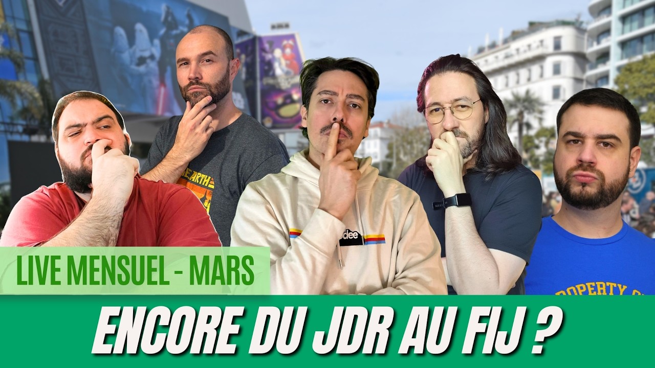 Emission Mars : Le jeu de Rôle est il encore présent au Festival International des Jeux ?