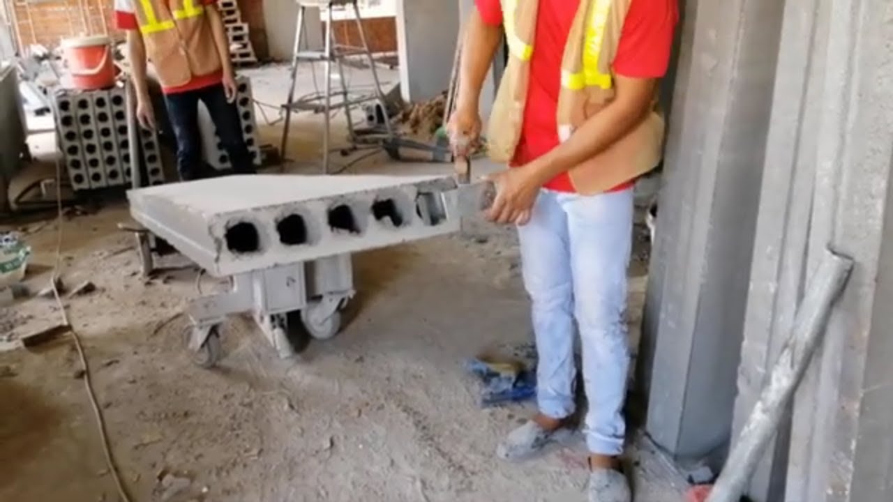 How to installation the acotec wall panel  - Lắp dựng tấm tường Acotec