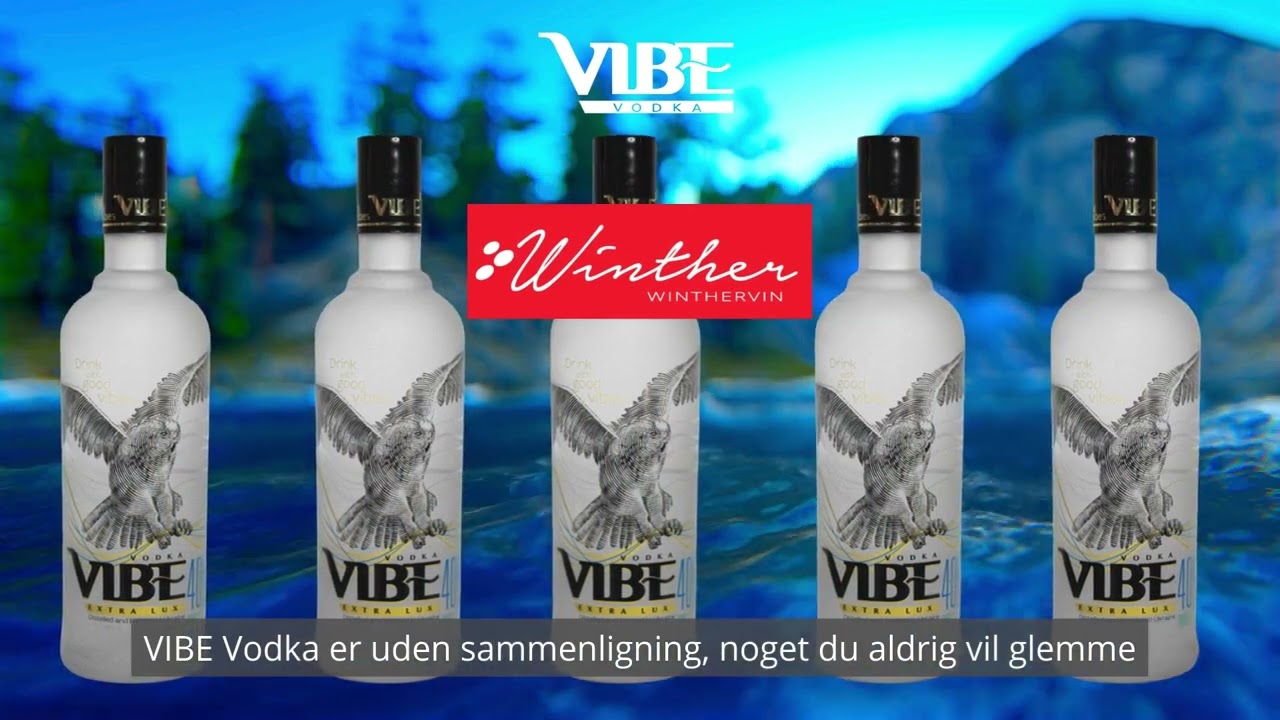 Winthervin er ny forhandler af VIBE Vodka i Birkerød