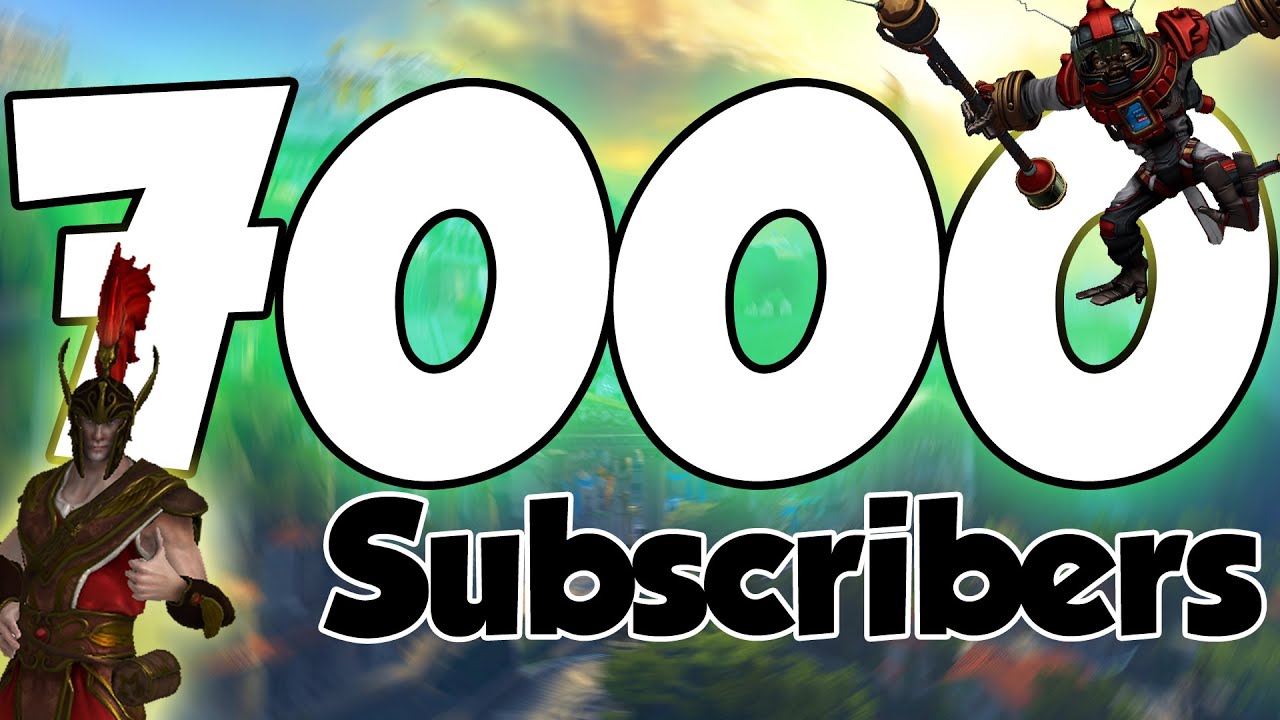 7000 Subscribers Giveaway[CLOSED]!