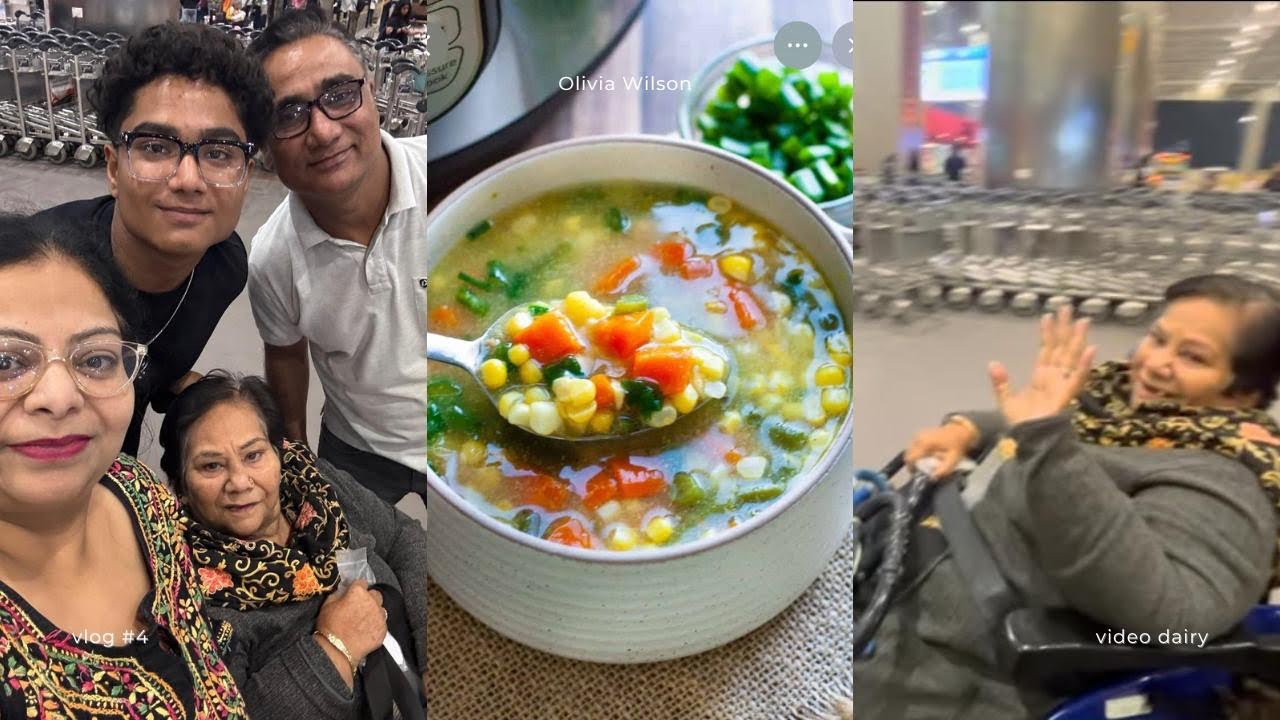 Empty Home Feel 😢 | Mummy Left for Delhi | Homemade Sweet Corn Soup