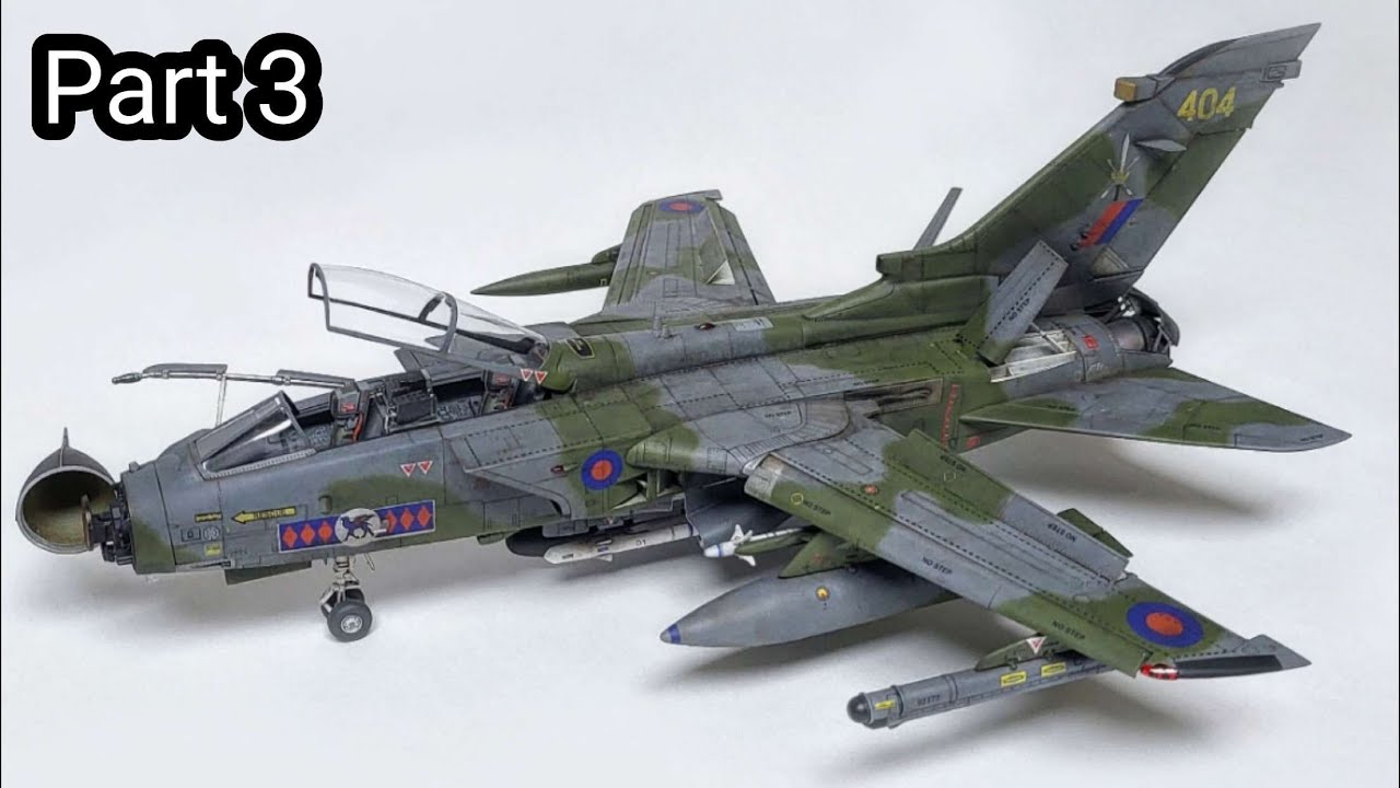 HOBBYBOSS 1/48 Tornado IDS build Part 3