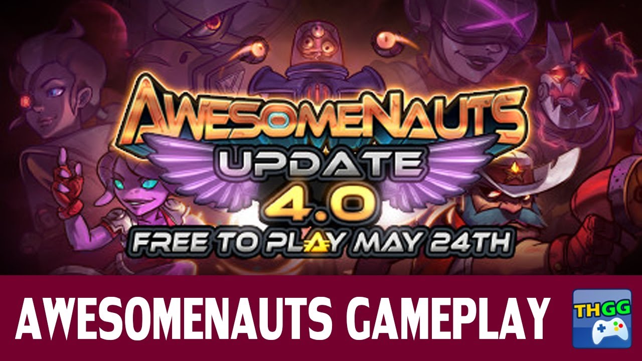 Awesomenauts - Derpl Zork Multiplayer Gameplay | ThaiGameGuide