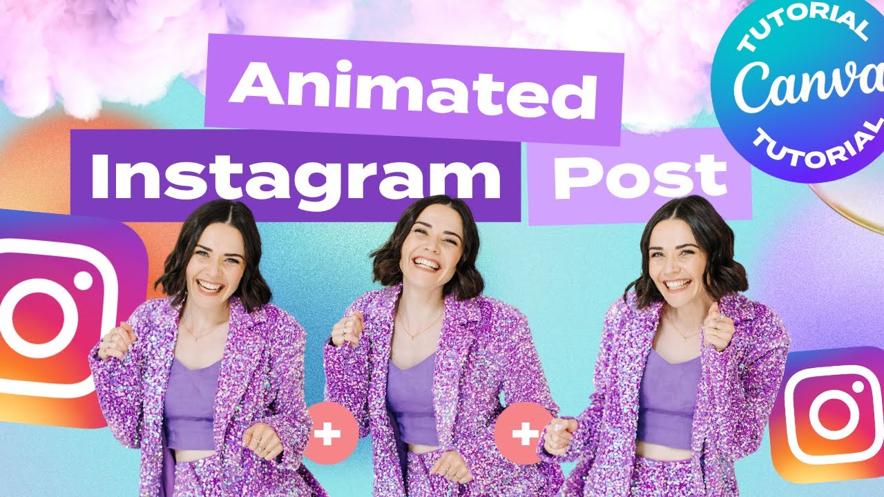 CANVA TUTORIAL: GIF-style animated post that STANDS OUT on Instagram