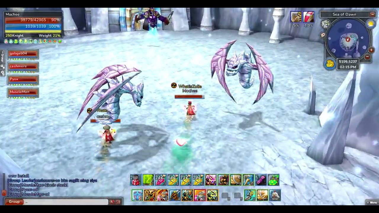 ROSE Online Early Access (KNIGHT) SOD! BOSS LOCK!