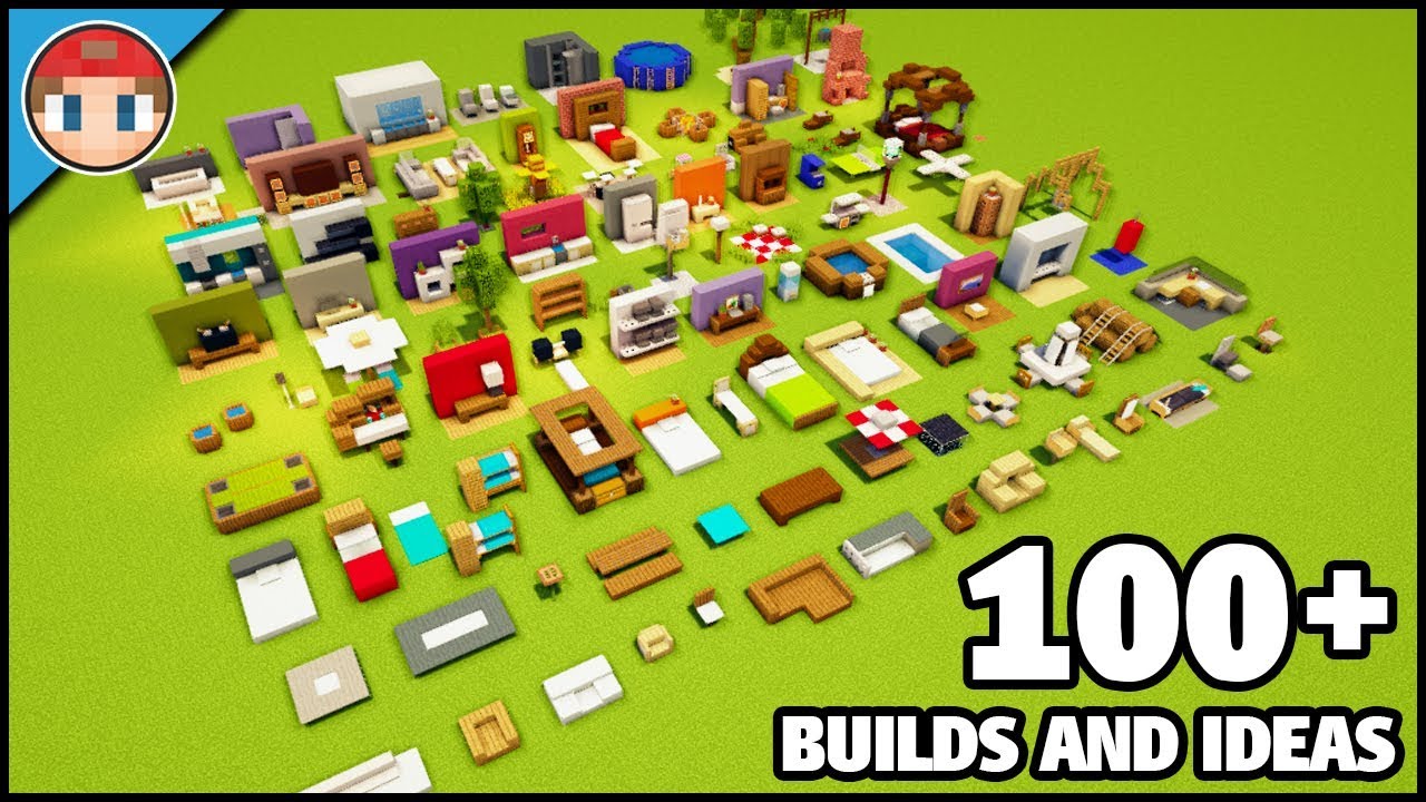 100+ Minecraft Furniture Ideas and Build Hacks - You Can Build As Well!