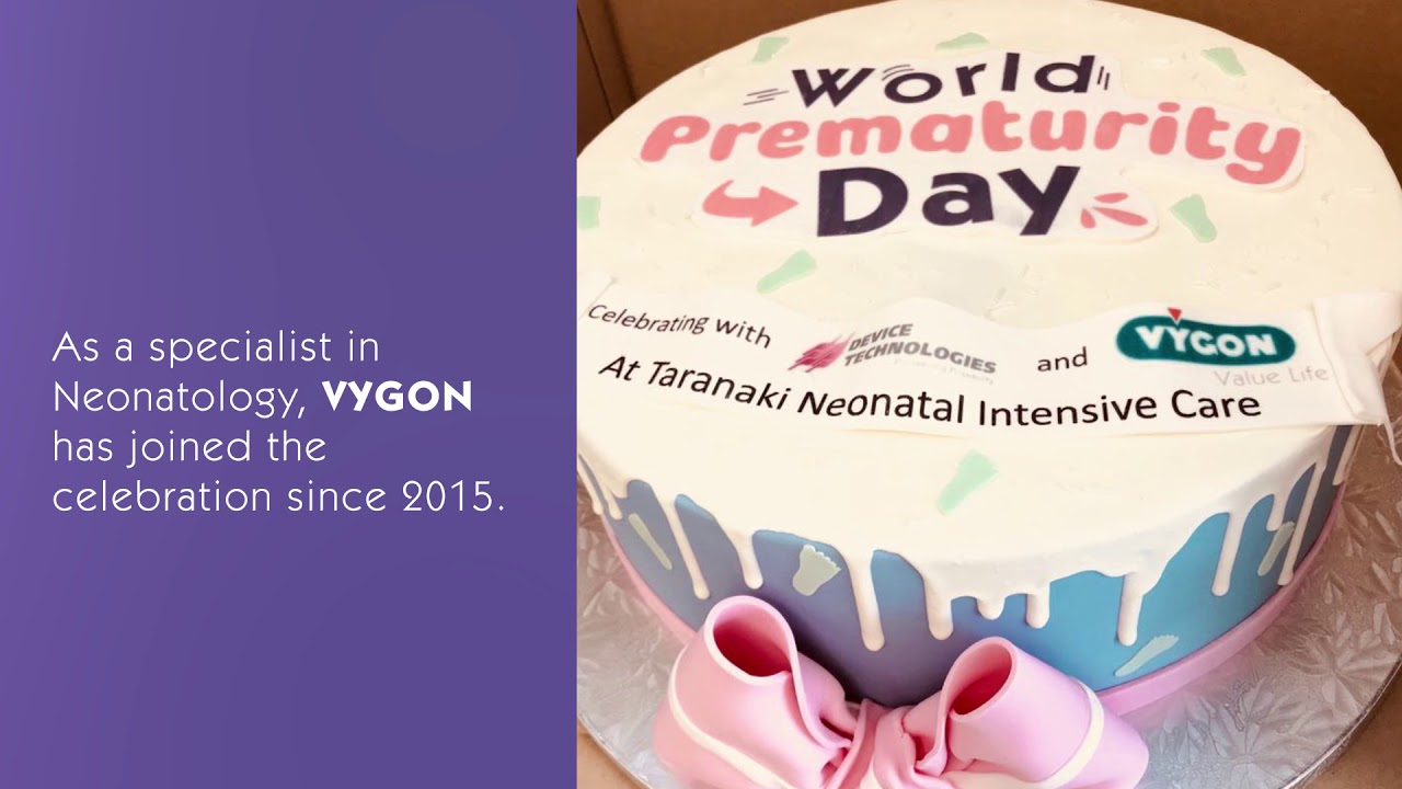 Vygon celebrates the World Prematurity Day all over the world!