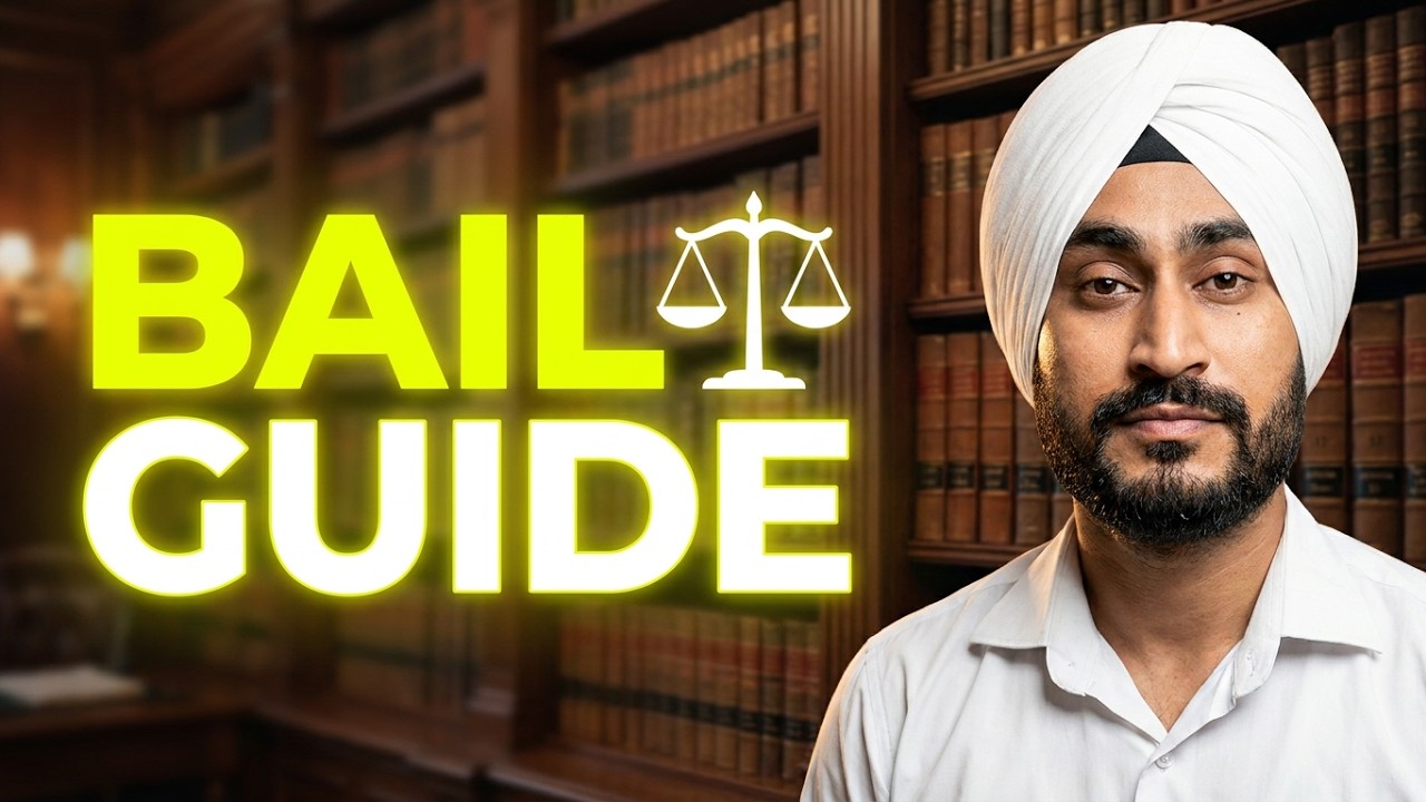 How to Get Bail in India? CrPC Sections 436, 437 & 439 (Hindi)