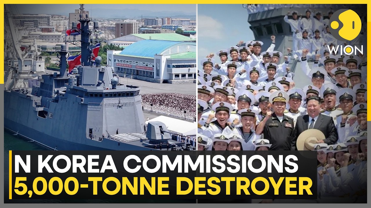 North Korea Expanding Nuke Capabilities: Kim Jong Un Unveils Plan For 10,000-Tonne Warships | WION