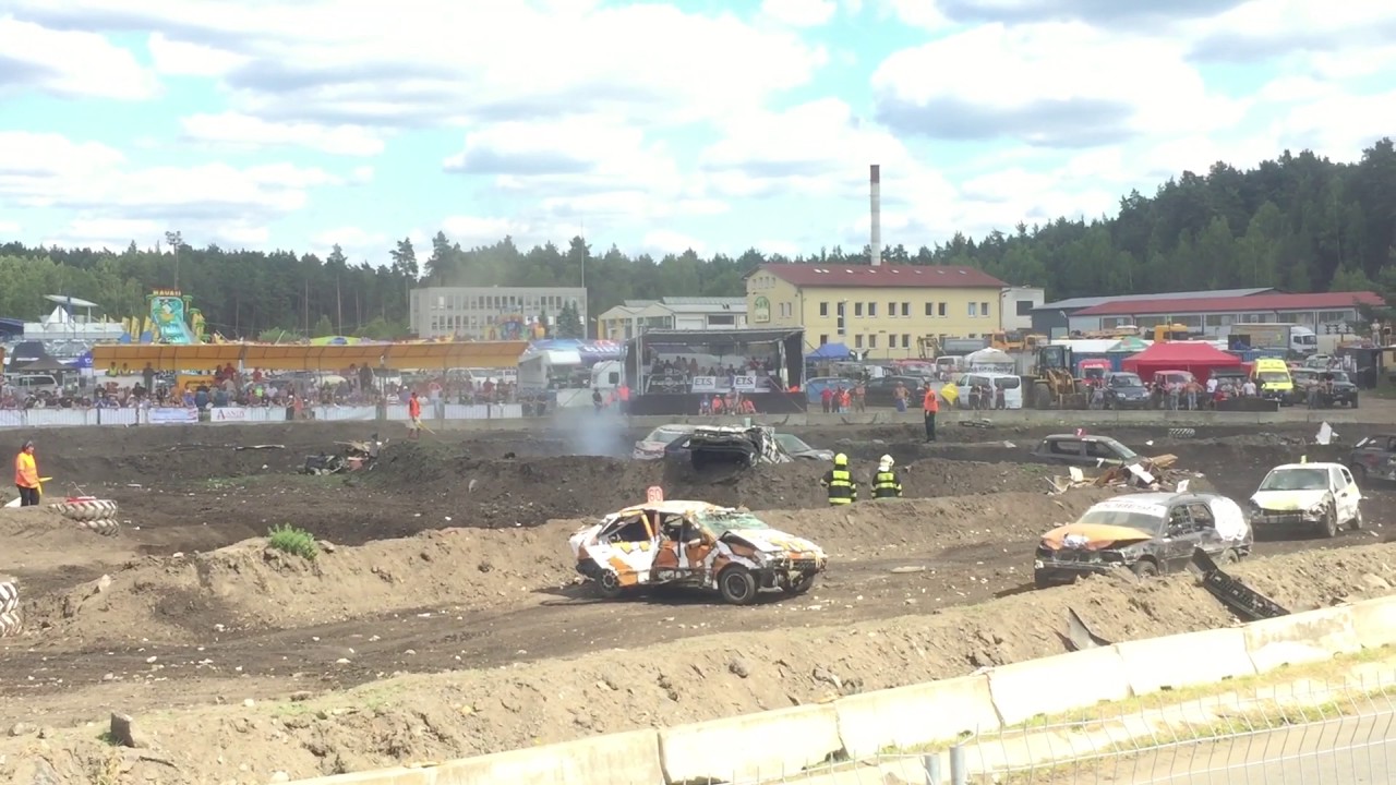Destruction Derby 2017 - Finále (Autodrom Sosnová)