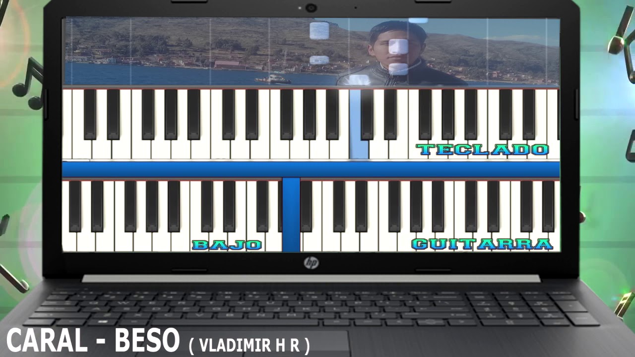 CARAL - BESO ( Video Tutorial - Pista Musical