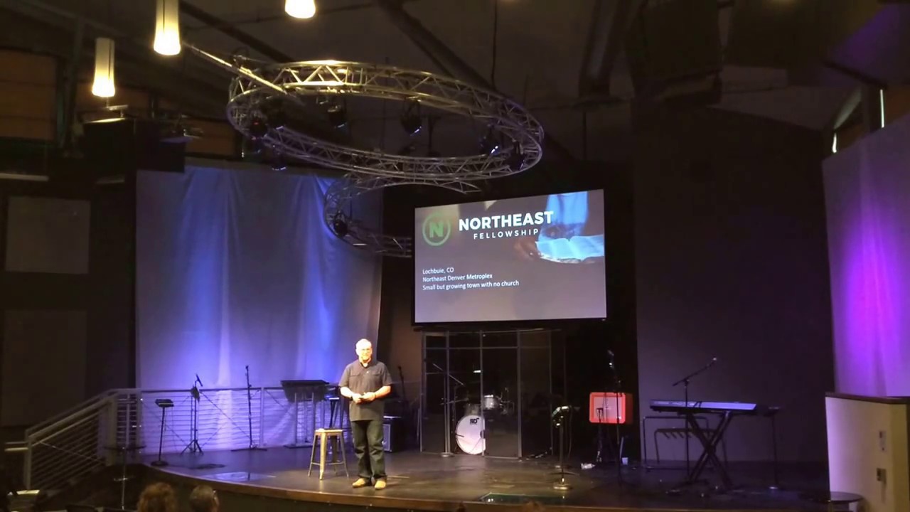 Commissioning Service at Stapleton Fellowship Church for the new Church Plant, Northeast Fellowship