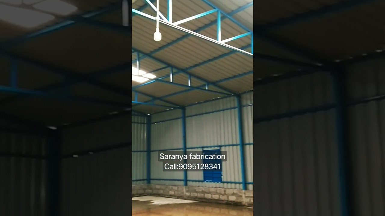 successful completed 40*60 godown in tamil | warehouse in tamil | shed work in tamil. 