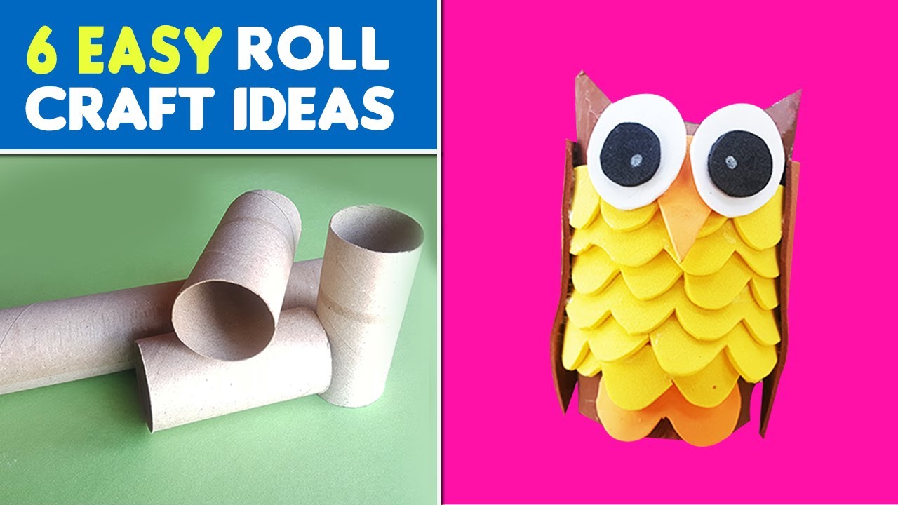 Toilet Paper Roll Craft Ideas - Recycled Crafts Ideas