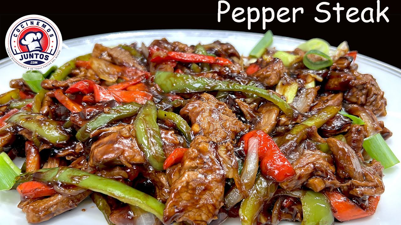 Pepper Steak/ Deliciosa comida china