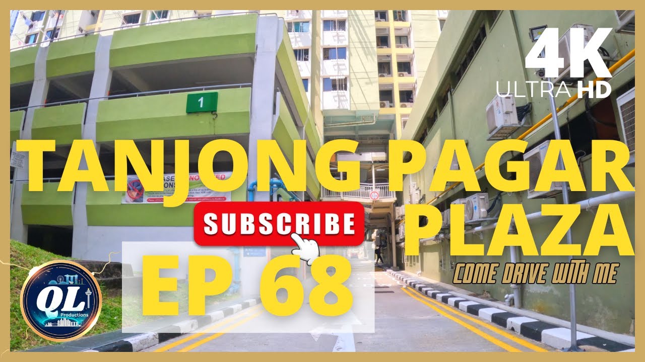 Driving to Tanjong Pagar Plaza 🇸🇬 | AYE Exit 2B: Keppel Road | Come Drive with Me Ep 68 | [4K]