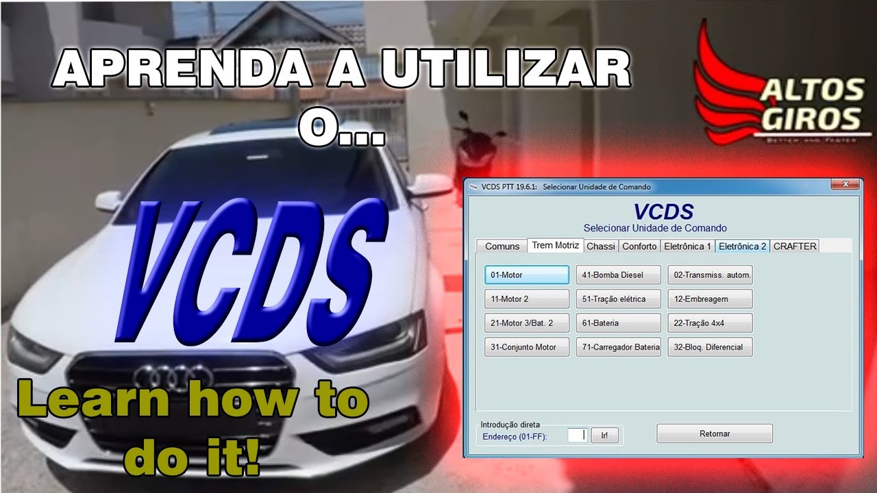 PERCA O MEDO! Como Desbloquear funções VIA VCDS, AUDI A4, A5.