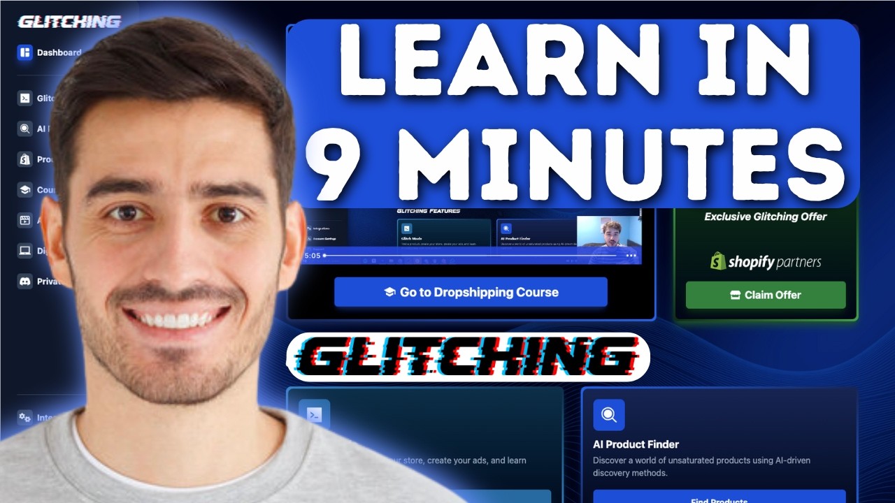 Glitching ai Full Tutorial (2026) | Automated AI Dropshipping
