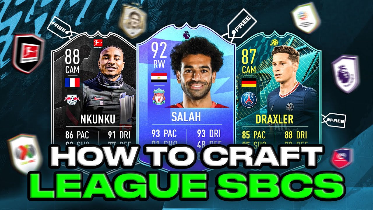 ULTIMATE LEAGUE SBC GUIDE - CRAFT SBCS FOR FREE - FIFA 22