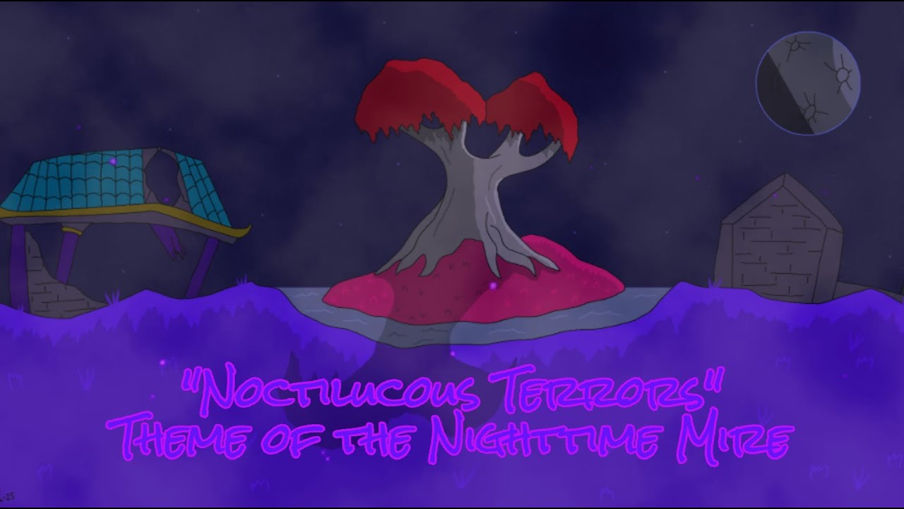 Awakened Light Mod OST -  noctilucous Terrors - Theme of the Mire (Nighttime)
