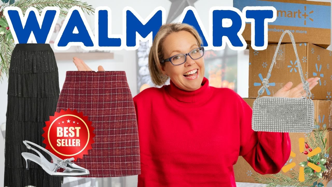 Winter Magic at Walmart ❄️ Holiday Try-On Haul with Chic & Cozy Looks!