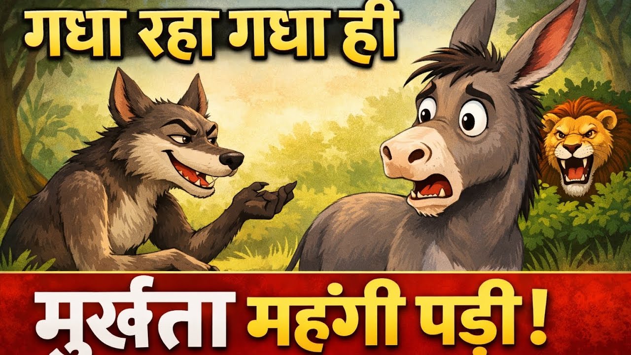 गधा रहा गधा ही | चापलूसी और मूर्खता की सच्ची कहानी | #HindiKahani#MoralStory#Seekh#LifeLesson