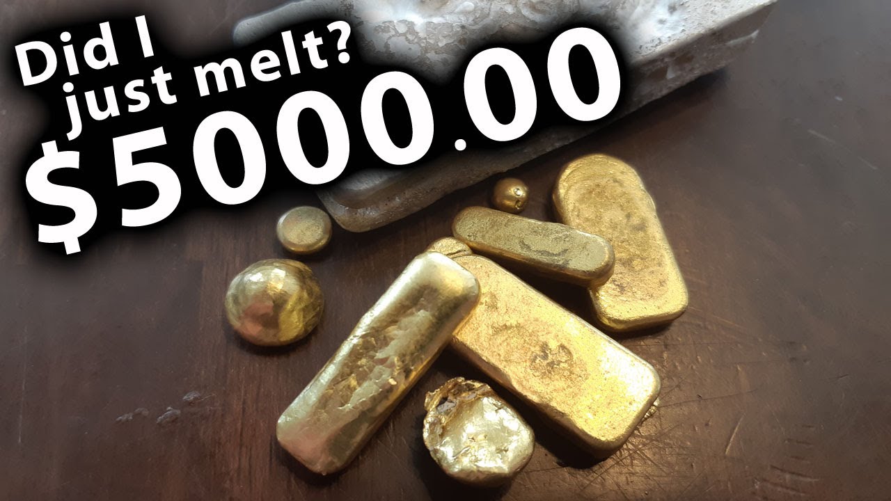 How to make a gold bar (and silver bar too!)