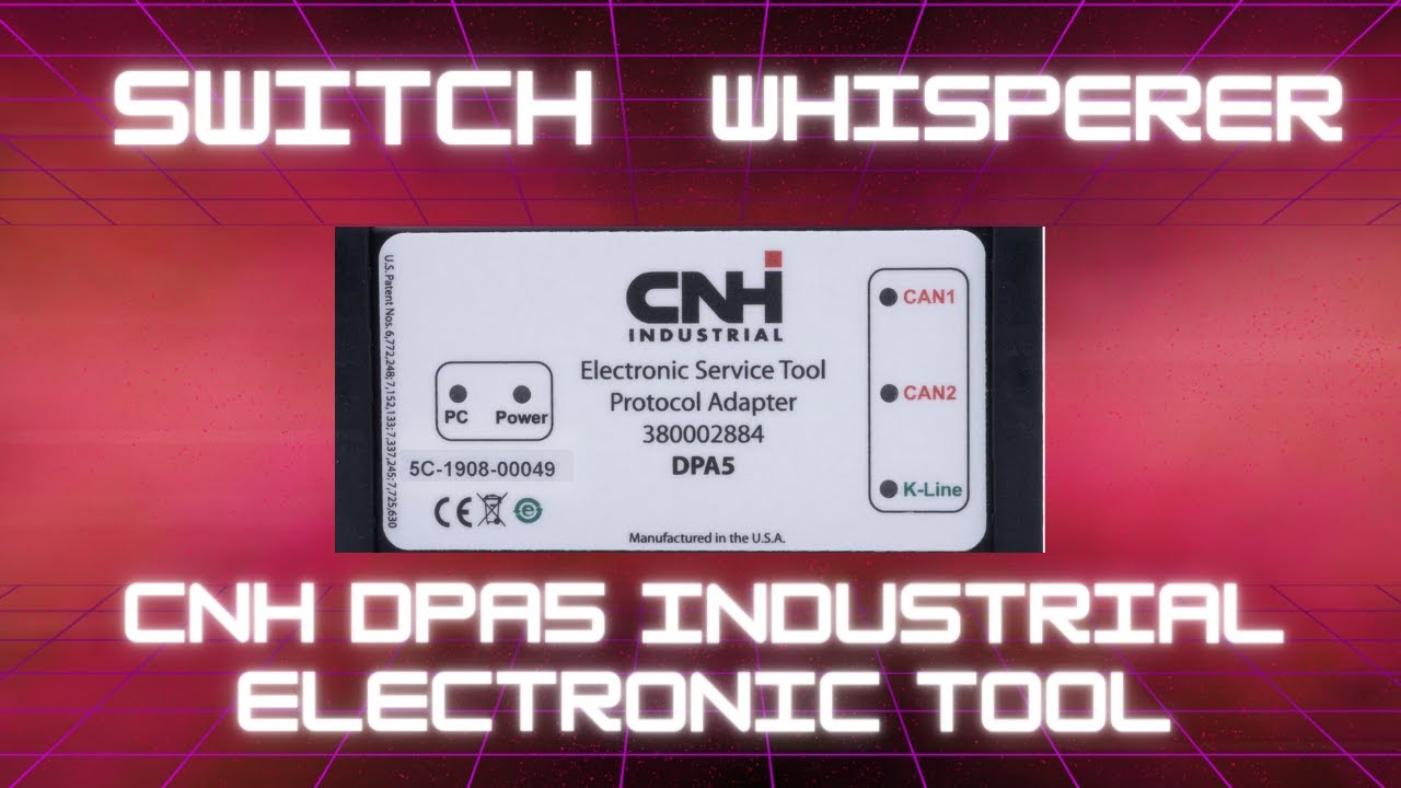 CNH DPA5 industrial tool usb port replacement CAN I FIX IT!?