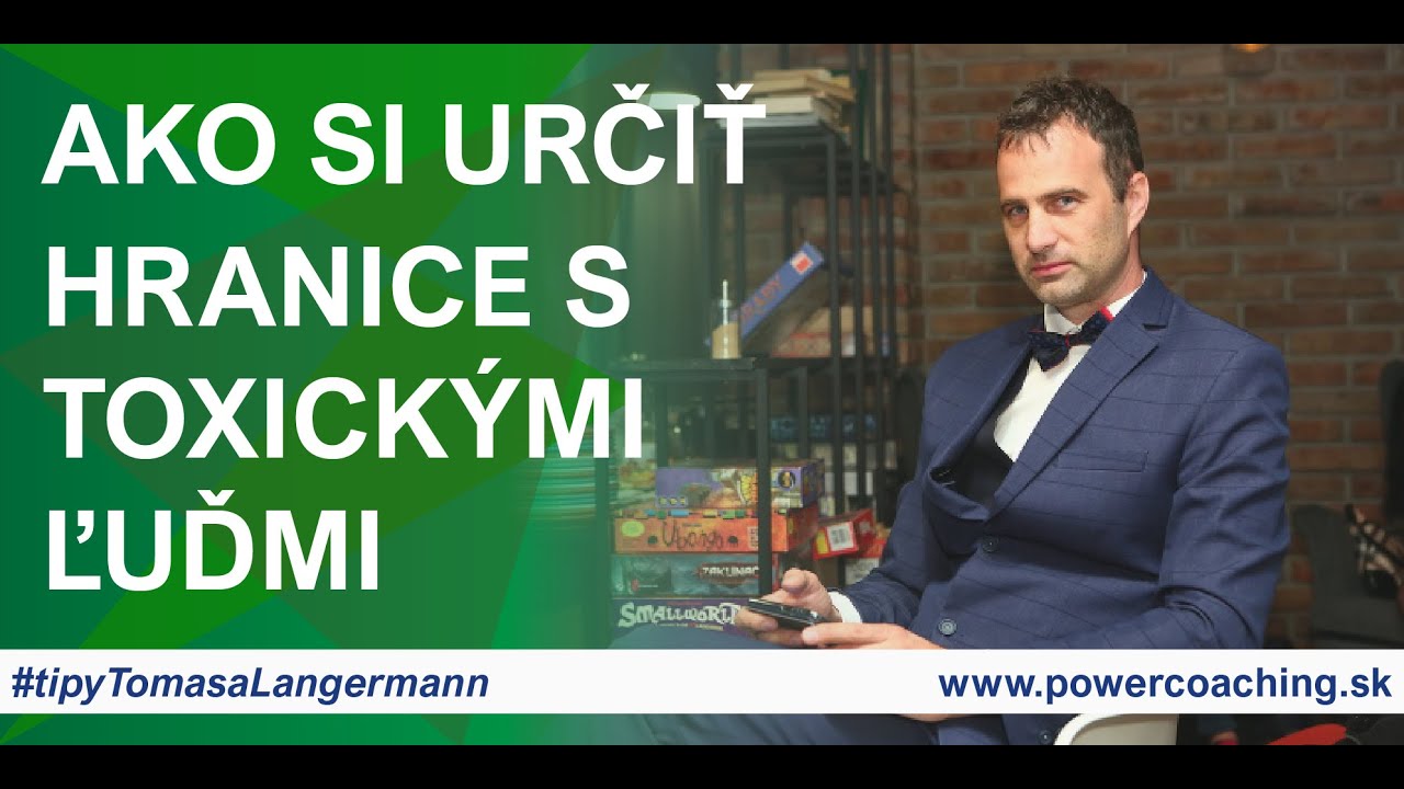 AKO NA TOXICKÝCH ĽUDÍ | Vzdelávací špeciál #tipyTomasa | Power Coaching