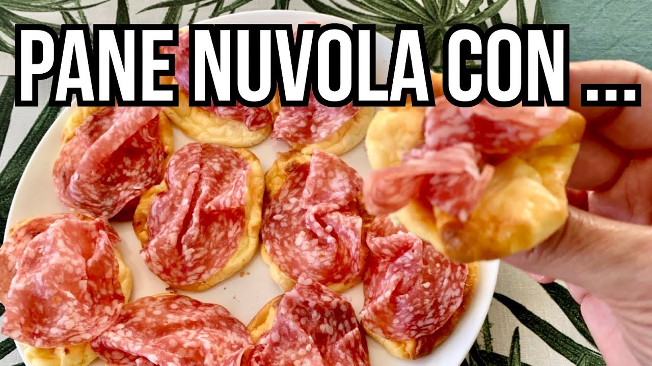 🇮🇹 Pane Nuvola con Soli 3 Ingredienti