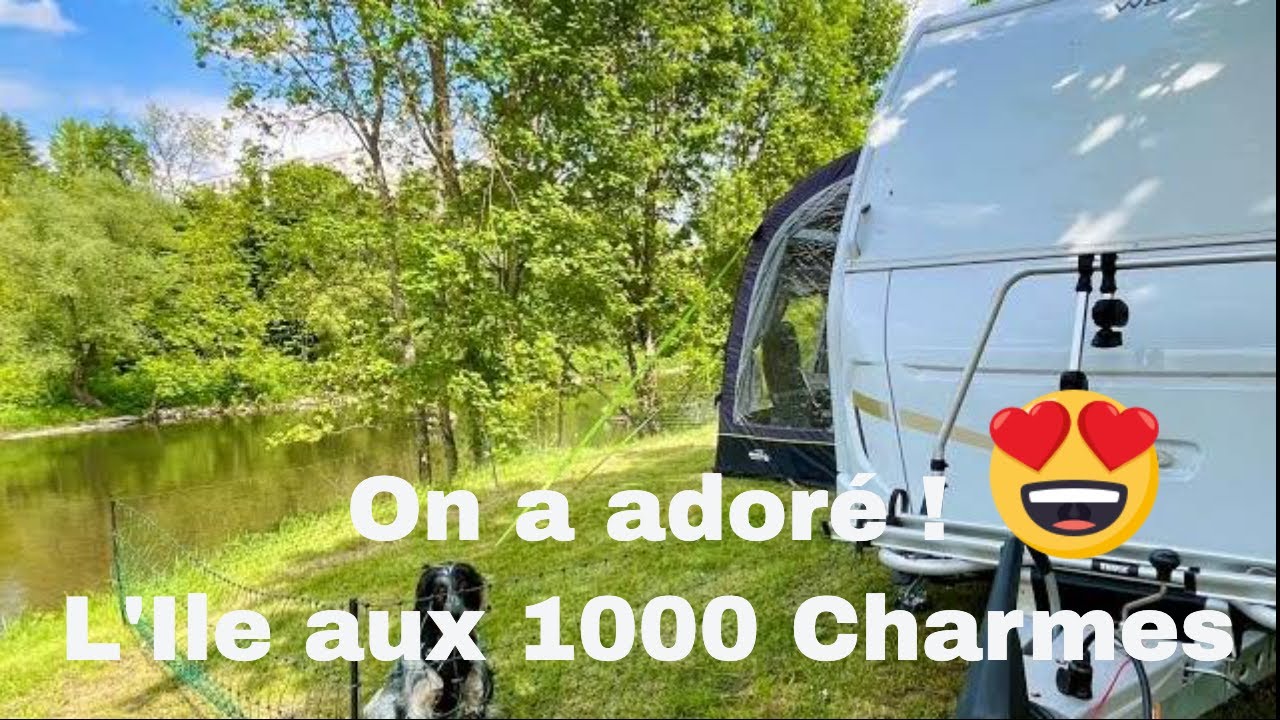 86 - On a adoré le Camping l'Ile aux 1000 Charmes ! Au bord de la Moselle et au calme,