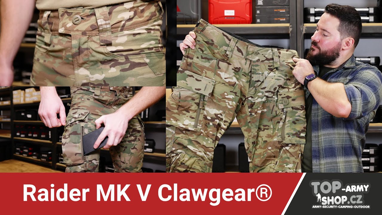 Kalhoty Combat Raider MK V Clawgear® Rigad