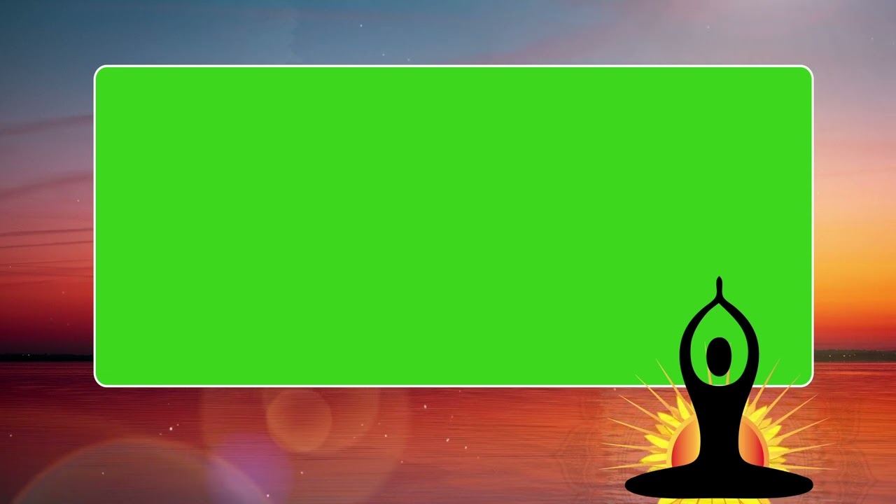 Free Yoga Background | Yoga Motion Background | Yoga Green screen