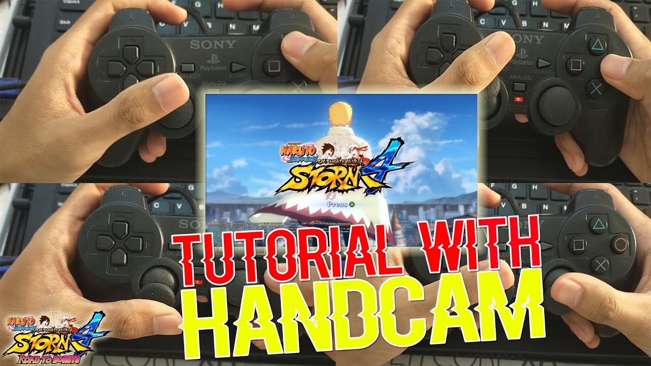Tutorial Handcam | Semua Jutsu Naruto Pakai Joystik PS - Naruto Ultimate Ninja Storm 4 Indonesia