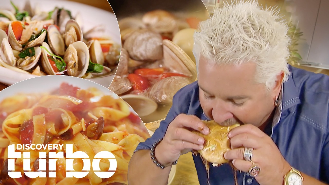 Ultimate Comfort Food: Pulled Pork, Fresh Pasta & Stuffed Sandwiches | Diner's Drive Ins And Dives