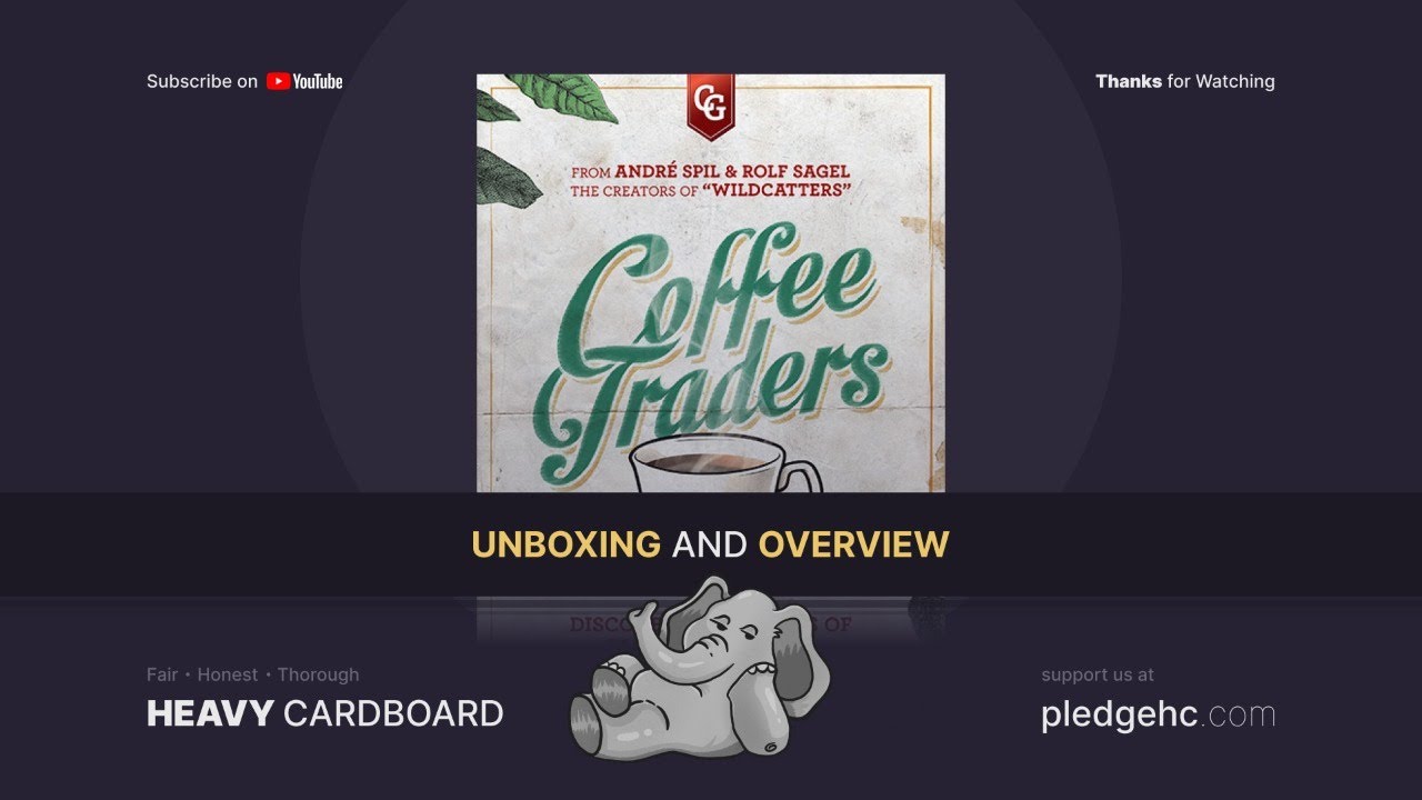 Coffee Traders unboxing by Heavy Cardboard