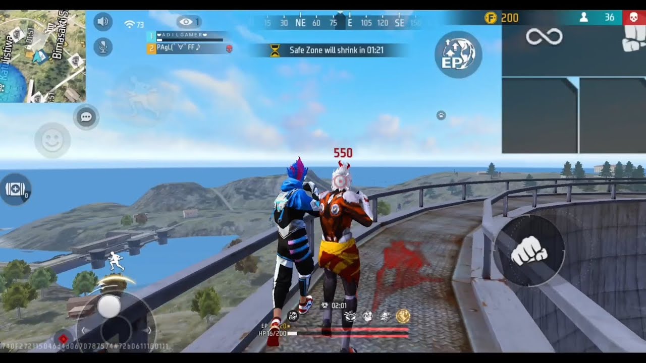 Solo Vs Duo Fist Fight In Garena FreeFire Max #fistfighthacker #fistfightonfactory #freefiremax